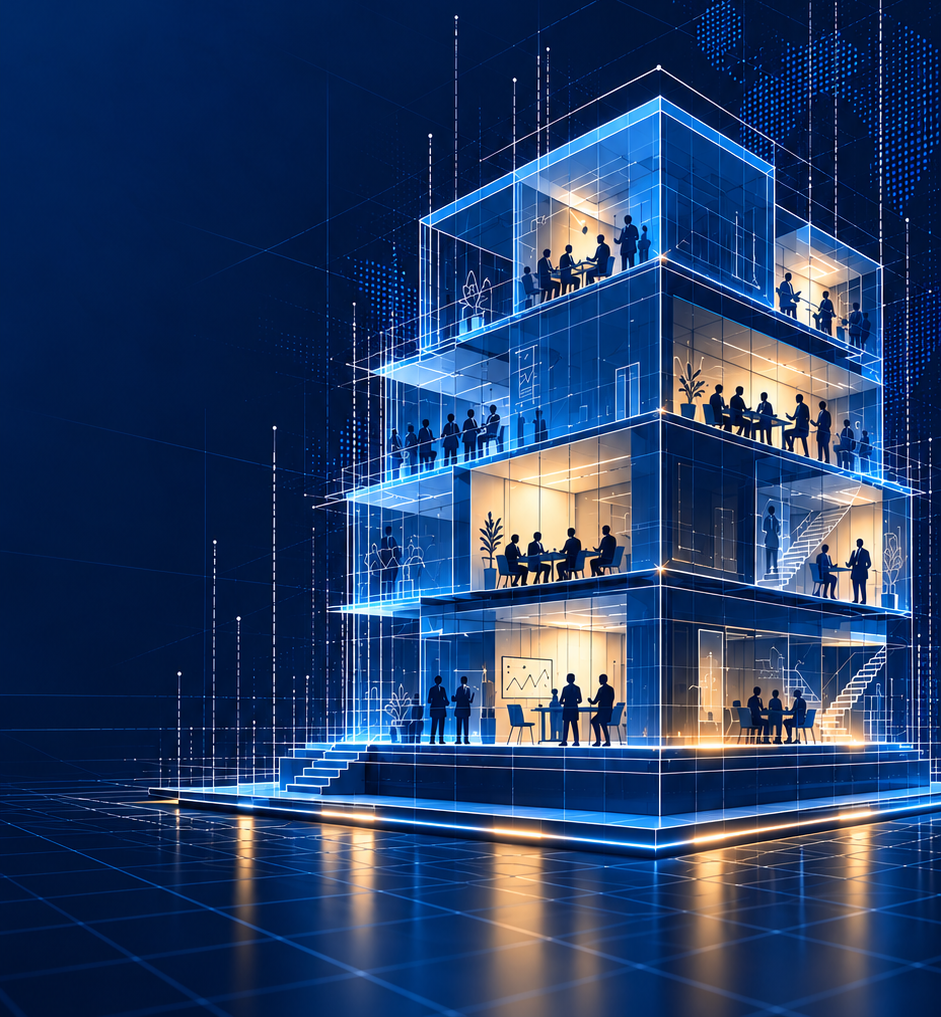 Arquitectura organizacional DIP Consultores versión móvil